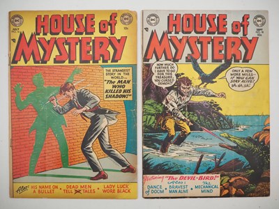 Lot 114 - HOUSE OF MYSTERY #16 & 18 (2 in Lot) - (1953 -...