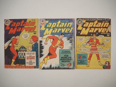 Lot 171 - CAPTAIN MARVEL ADVENTURES #101, 115, 119 (3 in...