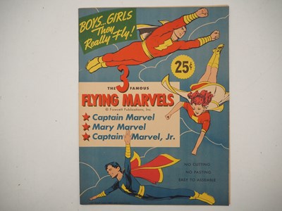 Lot 193 - THE 3 FAMOUS FLYING MARVELS - (1945 - FAWCETT)...
