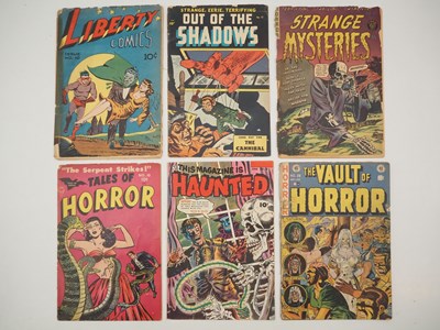 Lot 196 - DAMAGED PRE-CODE HORROR LOT (6 in Lot) -...