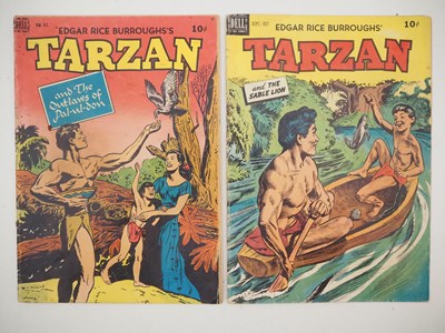 Lot 203 - TARZAN #6 & 11 (1948/49 - DELL) - Early issues...