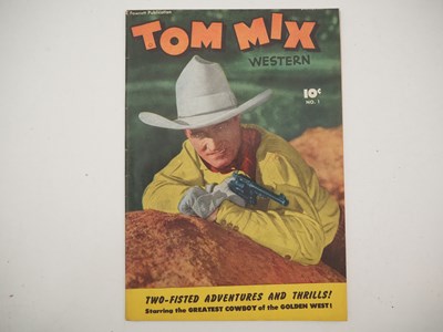 Lot 208 - TOM MIX WESTERN #1 (1948 - FAWCETT) - Photo...