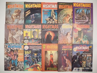 Lot 217 - NIGHTMARE #5, 8-9, 11-15, 18-19, 22 + 1972...