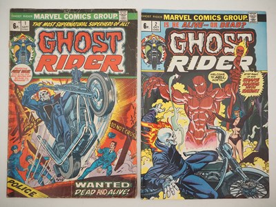 Lot 237 - GHOST RIDER #1 & 2 (2 in Lot) - (1973 - MARVEL...