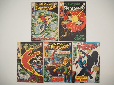 Lot 241 - AMAZING SPIDER-MAN #71, 72, 77, 83, 86 (5 in...