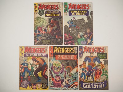 Lot 246 - THE AVENGERS #17, 20, 22, 27, 28 (5 in Lot) -...