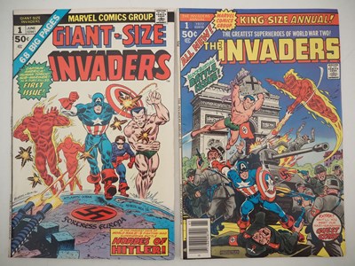 Lot 268 - GIANT-SIZE INVADERS #1 + INVADERS KING-SIZE...