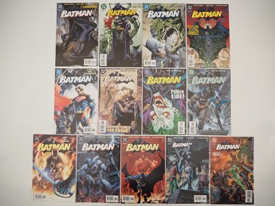 Lot 300 - BATMAN #608 to 619 (13 in Lot - 2 copies of...