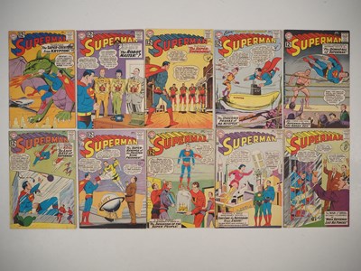 Lot 333 - SUPERMAN #151 to 160 (10 in Lot) - (1962/63 -...
