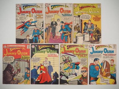 Lot 335 - SUPERMAN'S PAL JIMMY OLSEN #19, 21, 23, 24, 28,...