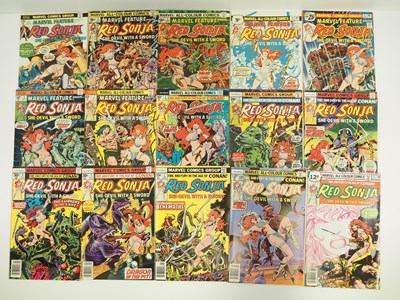 Lot 355 - MARVEL FEATURE VOL.2 #1-7 + RED SONJA #1-5, 7,...