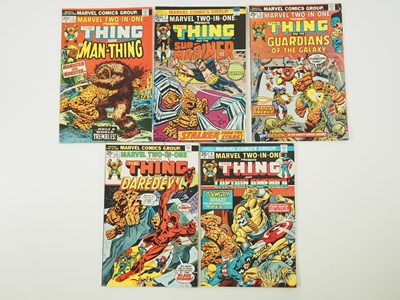 Lot 364 - MARVEL TWO-IN-ONE #1 to 5 (5 in Lot) - (1974 -...