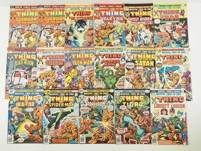 Lot 365 - MARVEL TWO-IN-ONE #5 to 20 (17 in Lot - 2...