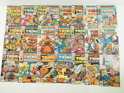 Lot 366 - MARVEL TWO-IN-ONE #21-32, 34-43 (22 in Lot) -...