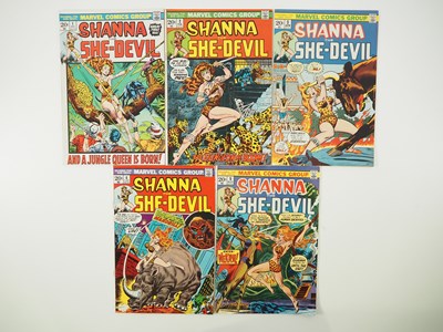 Lot 368 - SHANNA THE SHE-DEVIL #1, 2, 3, 4, 5 (5 in Lot)...