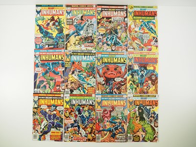 Lot 370 - THE INHUMANS #1 to 12 (12 in Lot) - (1975/1977...