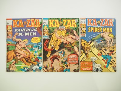 Lot 378 - KA-ZAR #1, 2 , 3 (3 in Lot) - (1970/71 -...