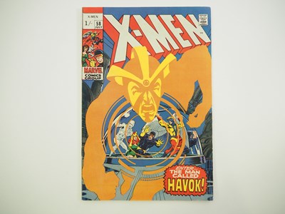Lot 387 - X-MEN #58 (1969 - MARVEL - UK Price Variant) -...