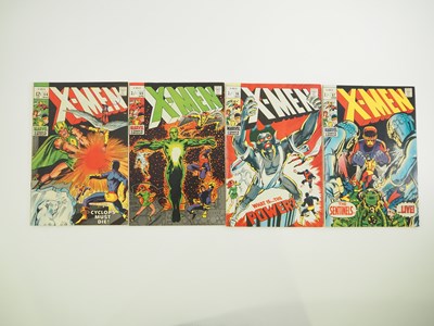 Lot 388 - X-MEN #54, 55, 56, 57 (4 in Lot) - (1969 -...