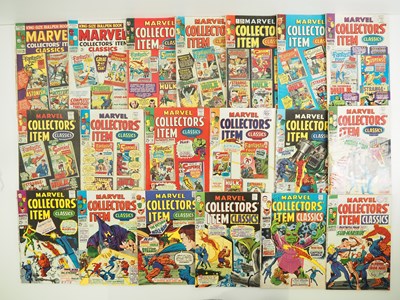 Lot 389 - MARVEL COLLECTORS' ITEM CLASSICS #1 to 19 (19...