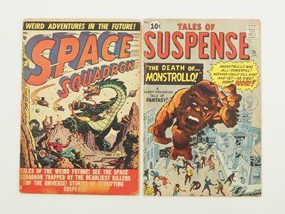 Lot 394 - SPACE SQUADRON #4 + TALES OF SUSPENSE #25 (2...