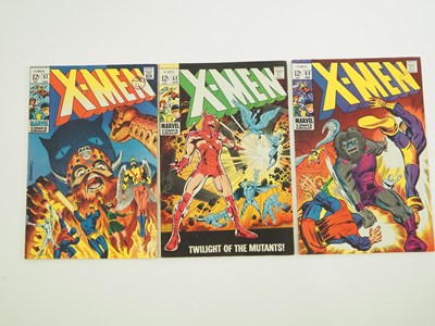 Lot 404 - X-MEN #51, 52, 53 (3 in Lot) - (1968/69 -...
