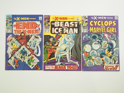 Lot 407 - X-MEN #46, 47, 48 (3 in Lot) - (1968 - MARVEL)...