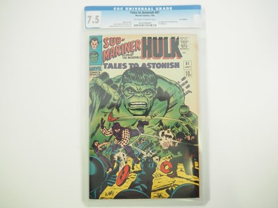 Lot 425 - TALES TO ASTONISH #81 (1966 - MARVEL - UK...