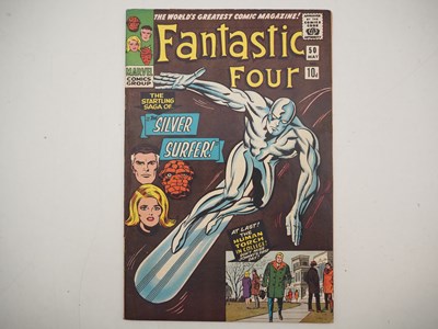 Lot 489 - FANTASTIC FOUR #50 - (1966 - MARVEL - UK Price...