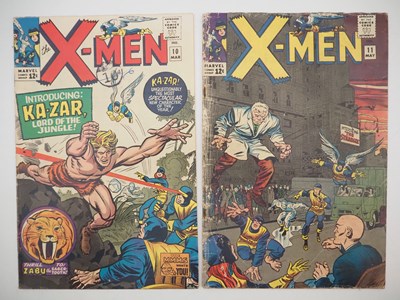Lot 497 - X-MEN #10 & 11 (2 in Lot) - (1965 - MARVEL) -...