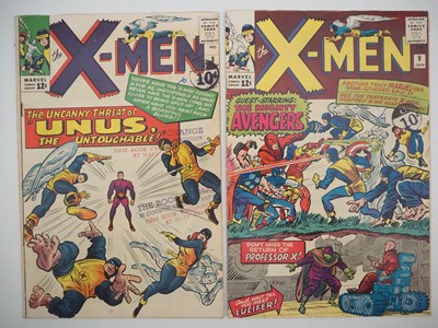Lot 498 - X-MEN #8 & 9 (2 in Lot) - (1964/65 - MARVEL) -...