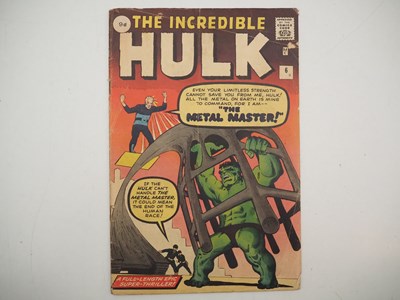 Lot 526 - INCREDIBLE HULK #6 (1963 - MARVEL - UK Price...