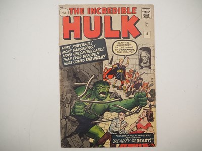 Lot 527 - INCREDIBLE HULK #5 (1963 - MARVEL - UK Price...