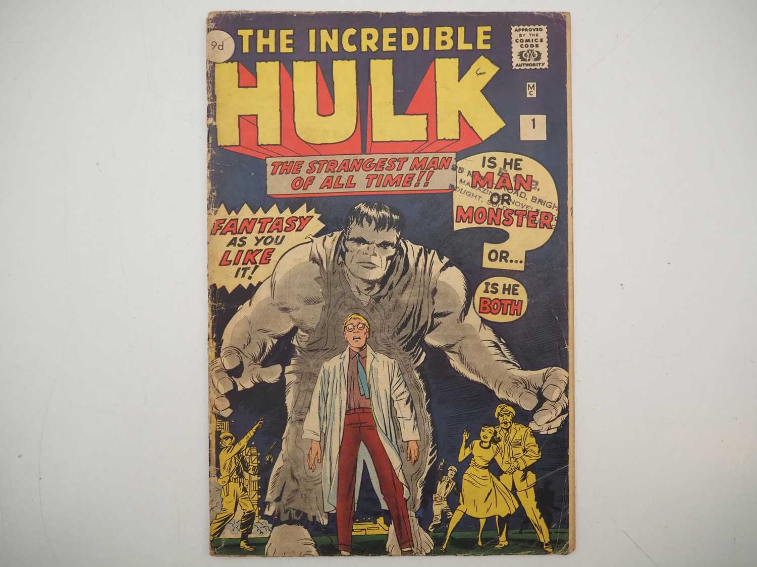 Lot 530 - INCREDIBLE HULK #1 (1962 - MARVEL - UK Price...