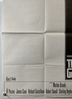 Lot 172 - THE GODFATHER (1972) UK Quad Film Poster for...
