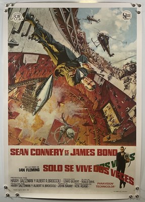 Lot 298 - YOU ONLY LIVE TWICE (1967) Spanish one sheet...
