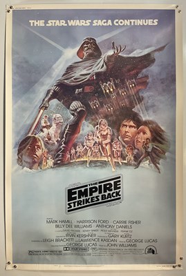 Lot 437 - THE EMPIRE STRIKES BACK (1980) US 40" x 60"...
