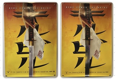 Lot 130 - KILL BILL VOLUME 1 (2003) US one sheet teaser,...