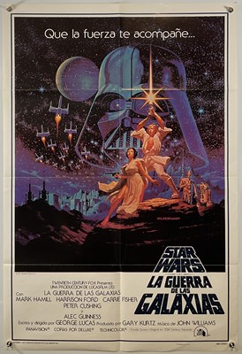 Lot 444 - STAR WARS: A NEW HOPE (1977) Spanish language...