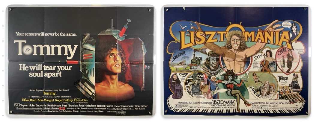 Lot 35 - LISZTOMANIA (1975) & TOMMY (1975), a pair of...