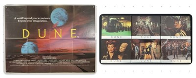 Lot 380 - DUNE (1984) UK Quad film poster, moon style...