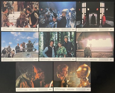 Lot 443 - RETURN OF THE JEDI (1983) US mini lobby cards...