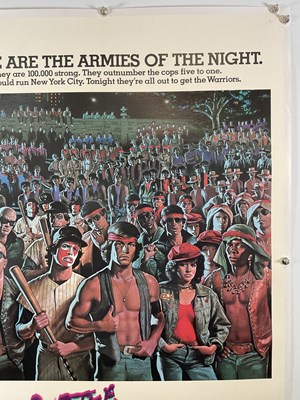 Lot 356 - THE WARRIORS (1979), Linen backed US one-sheet,...