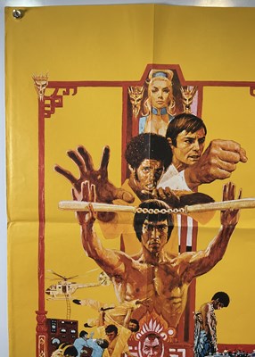 Lot 147 - ENTER THE DRAGON (1973) UK Quad film poster...