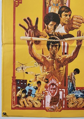 Lot 147 - ENTER THE DRAGON (1973) UK Quad film poster...