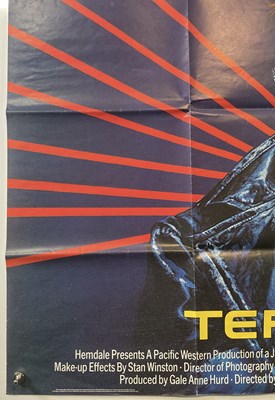 Lot 382 - THE TERMINATOR (1984) UK Quad Film poster for...