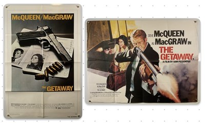 Lot 180 - THE GETAWAY (1972) UK Quad, 1979 rerelease...