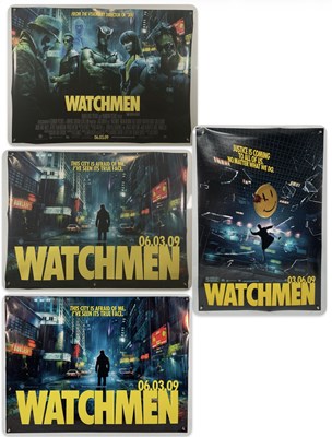 Lot 412 - WATCHMEN (2009) Three UK Quad film posters...