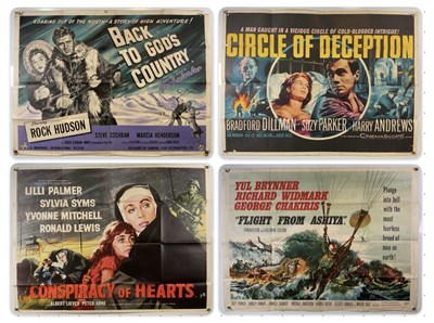 Lot 198 - A group of 1950s / 60s UK Quad film posters...