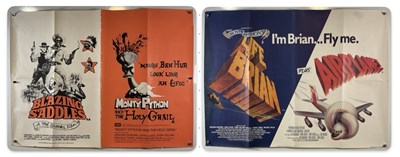 Lot 54 - A pair of MONTY PYTHON double bill UK Quad...